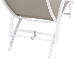 Transat Samba Pliable Noisette/blanc Hespéride 10 Transat Samba Pliable Noisette/blanc Hespéride -Magasin Mobilier transat samba pliable noisetteblanc hesperide 3
