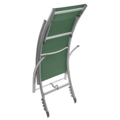 Transat Samba Pliable Et Empilable Vert Olive Hespéride -Magasin Mobilier transat samba vert olive hesperide 1 8