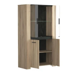 Demeyere Vitrine 2 + 2 Portes H174 Cm Sheffield -Magasin Mobilier vitrine 2 2 portes h174 cm sheffield 2