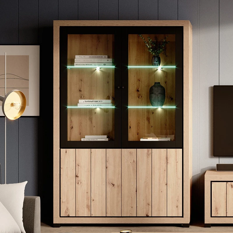 Vitrine 2 Portes + 2 Portes Vitrées Dijon 3 Vitrine 2 Portes + 2 Portes Vitrées Dijon – Image 3