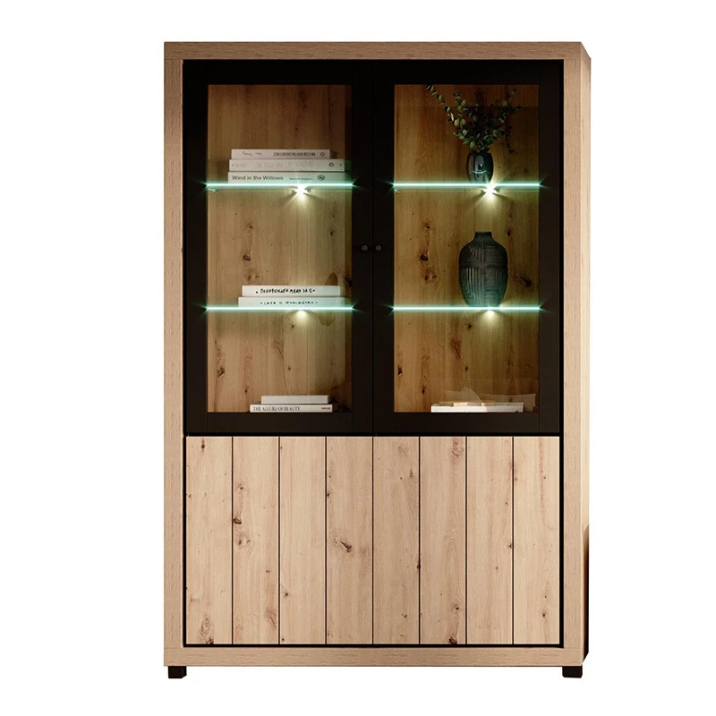 Vitrine 2 Portes + 2 Portes Vitrées Dijon 4 Vitrine 2 Portes + 2 Portes Vitrées Dijon – Image 4