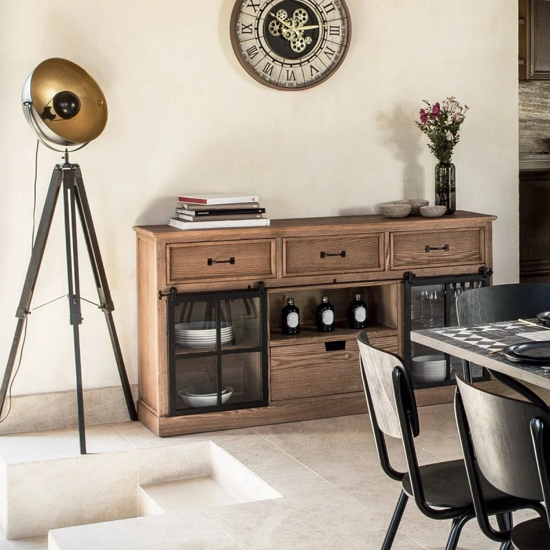 Magasin Mobilier 44 Magasin Mobilier -Magasin Mobilier buffet 2 portes coulissantes 4 tiroirs danik atmosphera 1